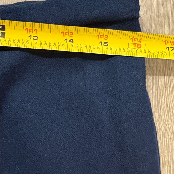 Pendleton Vintage Navy Wide Leg Women's Wool Pants - Picture 10 of 14